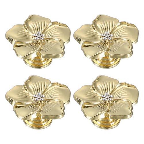 Pcs pomelli fiore maniglie - pomelli,